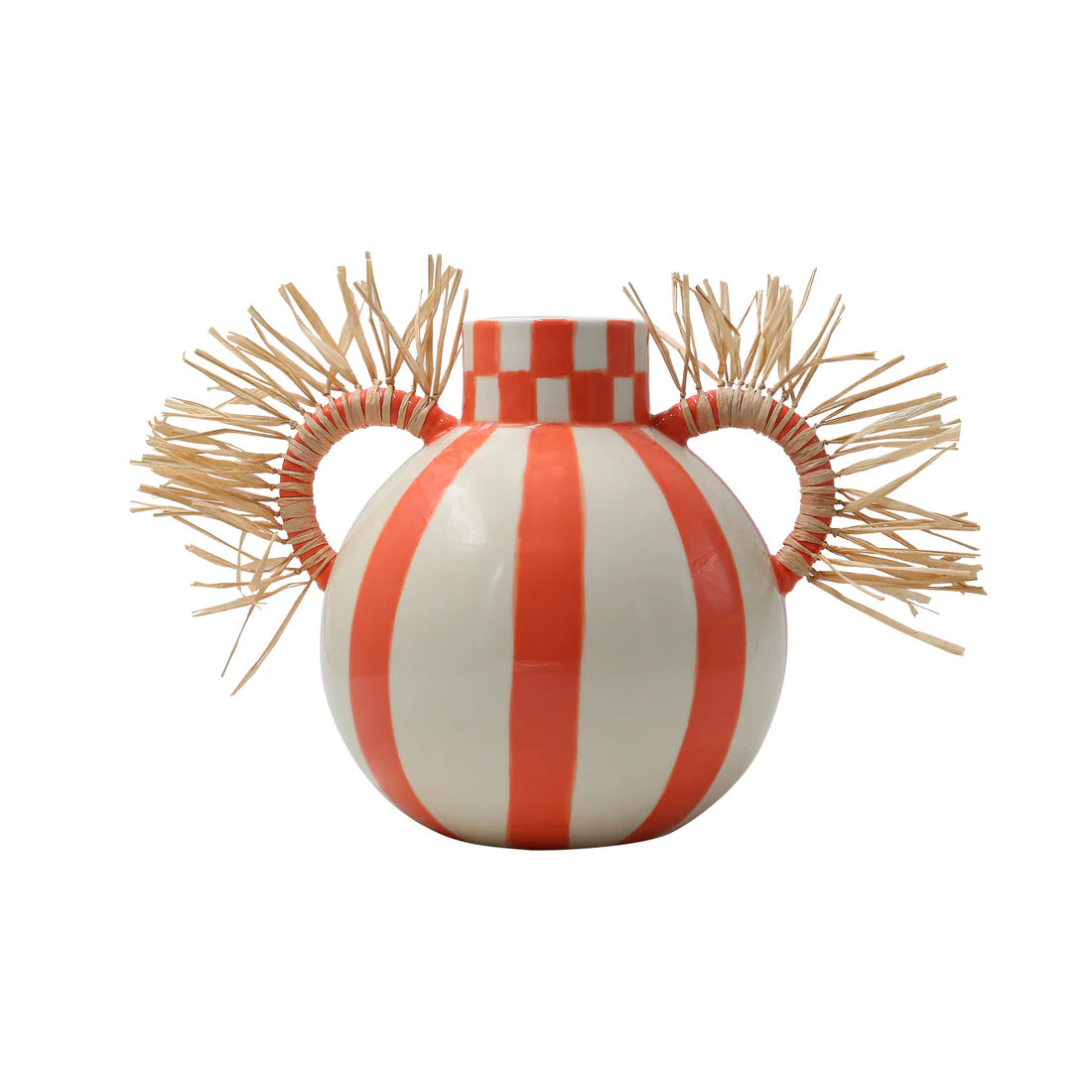 Fernanda Squares and Stripes Vase - Knottinger