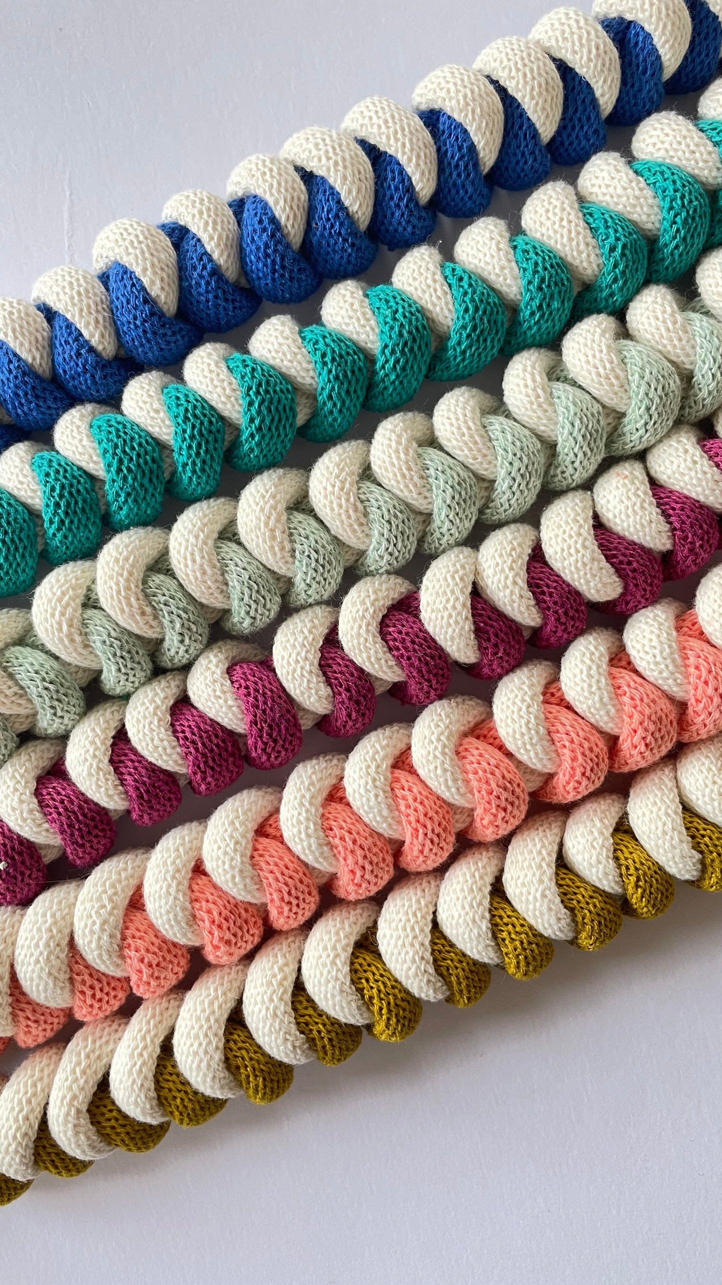 NEW Two tone Knot rope necklace - Knottinger