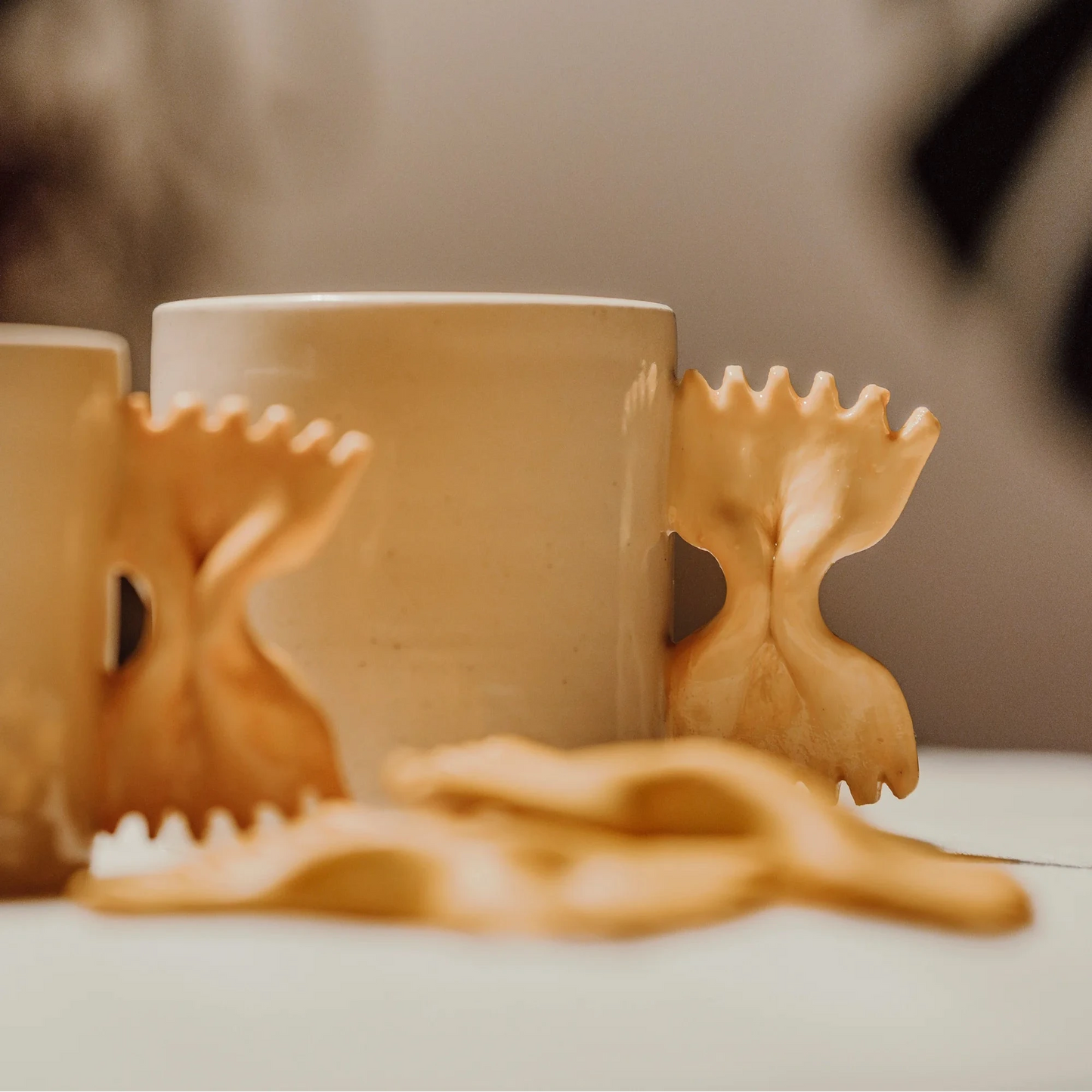 Pasta Cappuccino Mug (Straight) - Knottinger