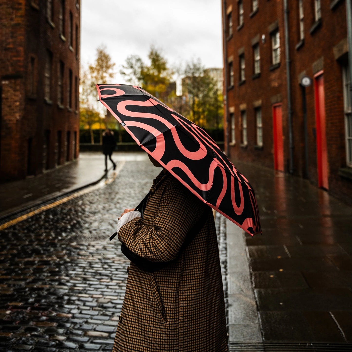 Wind-Resistant Umbrella - Doodle - Knottinger