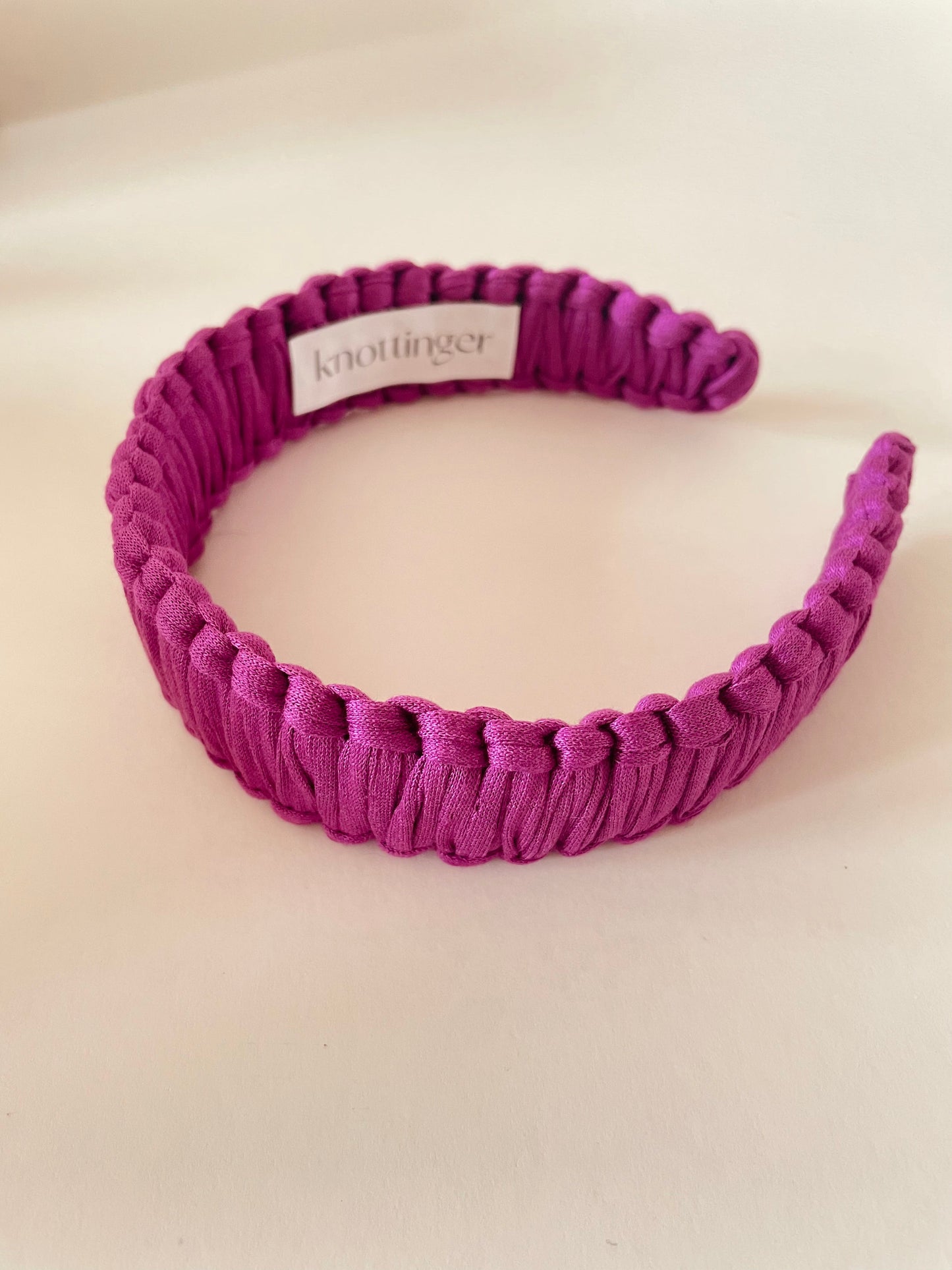 Super seconds - Recycled cotton knotted headband - Knottinger