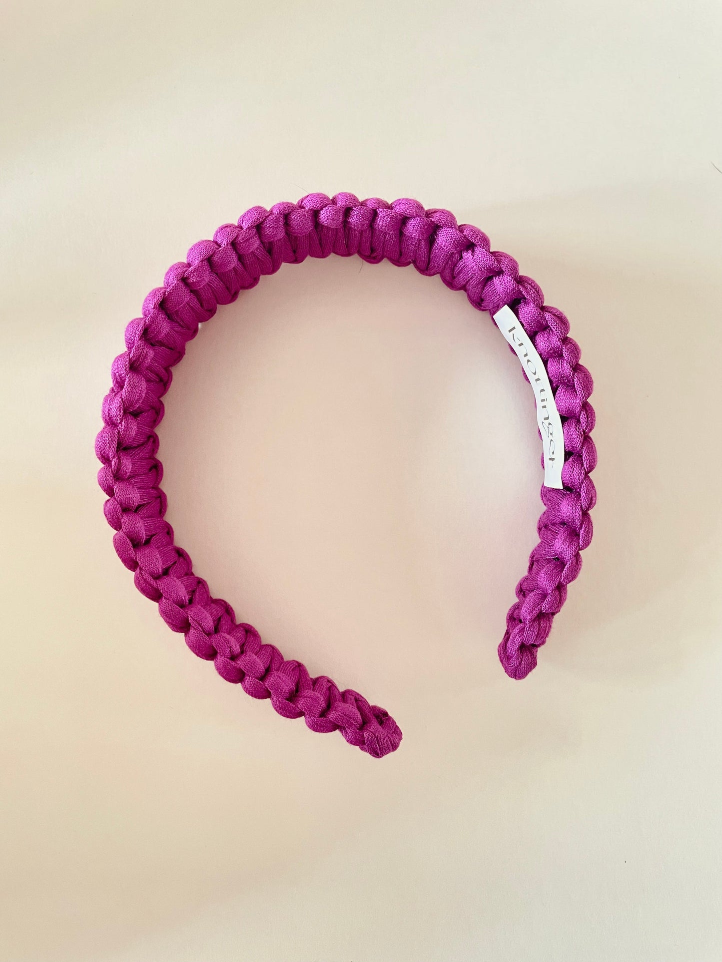 Super seconds - Recycled cotton knotted headband - Knottinger