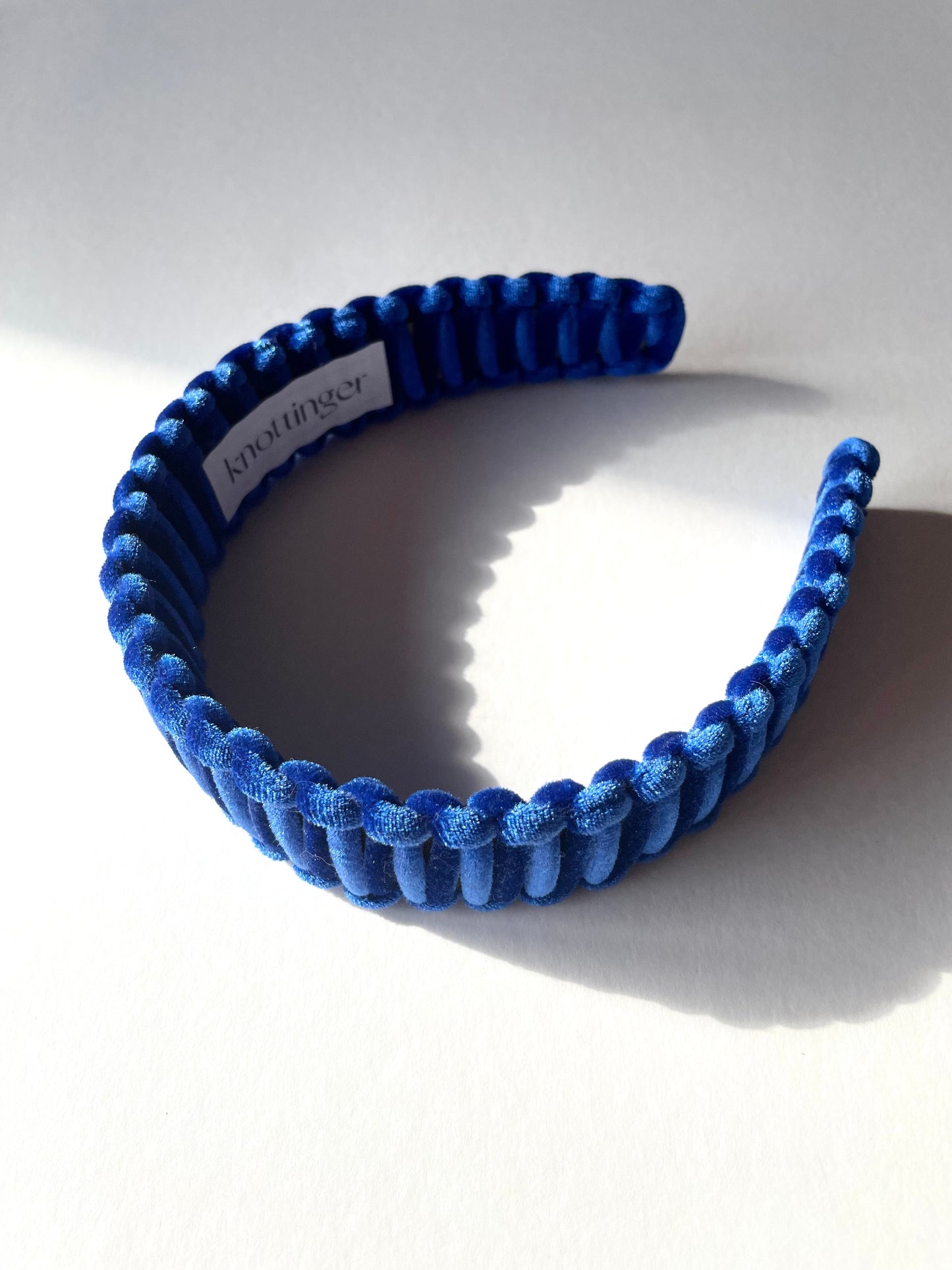 Super seconds - Velvet knotted headband - Knottinger