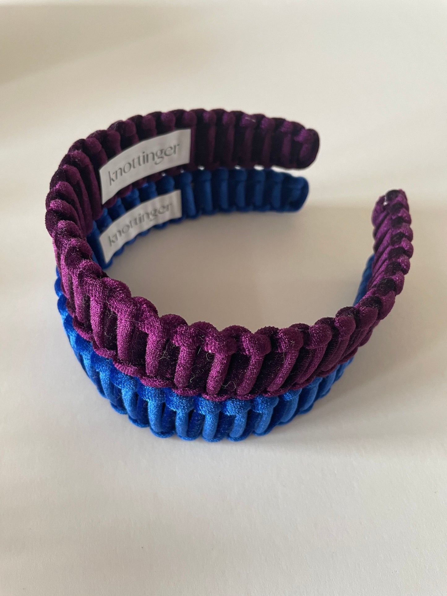 Super seconds - Velvet knotted headband - Knottinger
