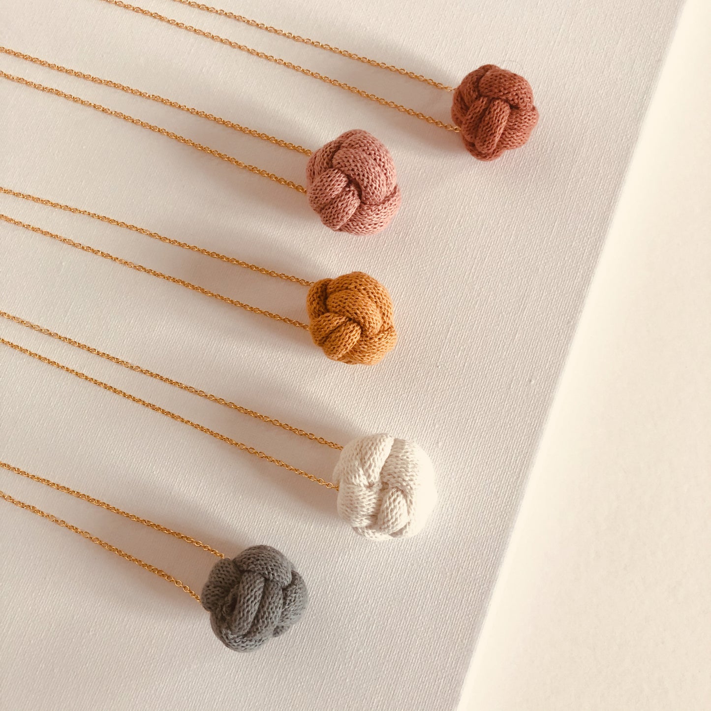 Nautical knot necklace - knottinger.