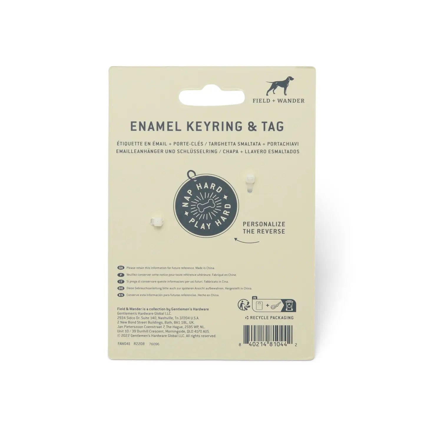 Keyring & Dog Tag Set - Knottinger