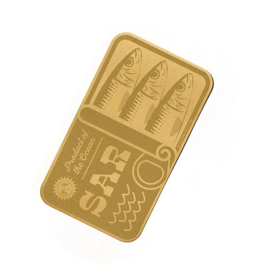 Sardines Brass Bookmark - Knottinger