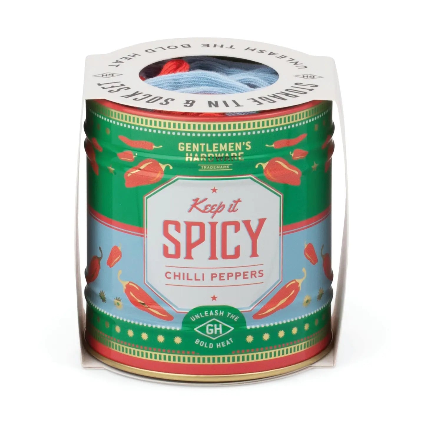 Socks in a Can - Chillies - Knottinger
