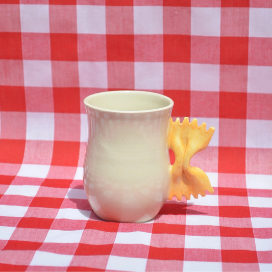 Pasta Cappuccino Mug (Hourglass) - Knottinger