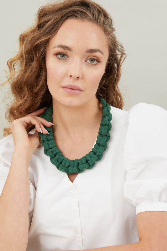 Anna cotton cord necklace - Super Seconds - Knottinger