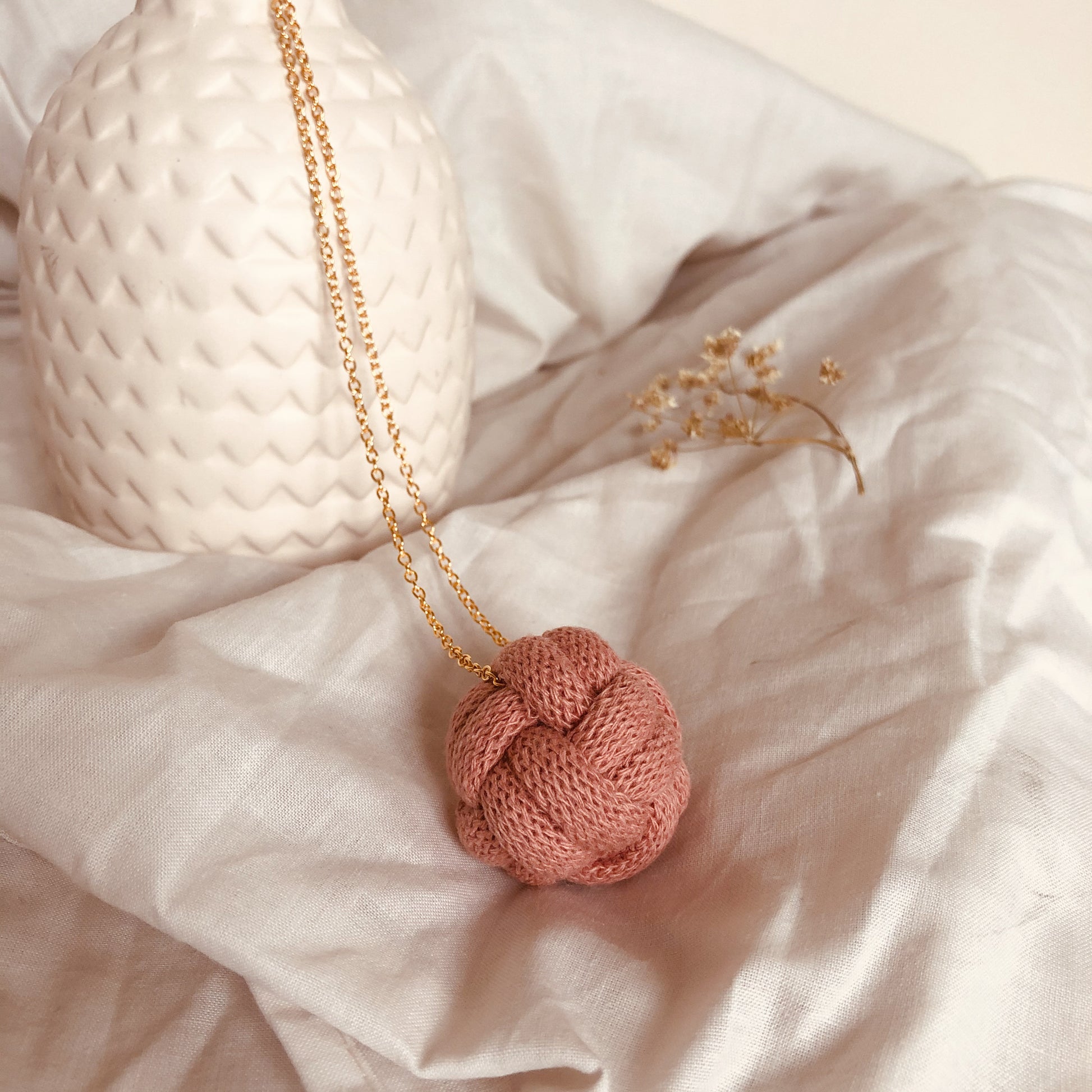 Nautical knot necklace - knottinger.