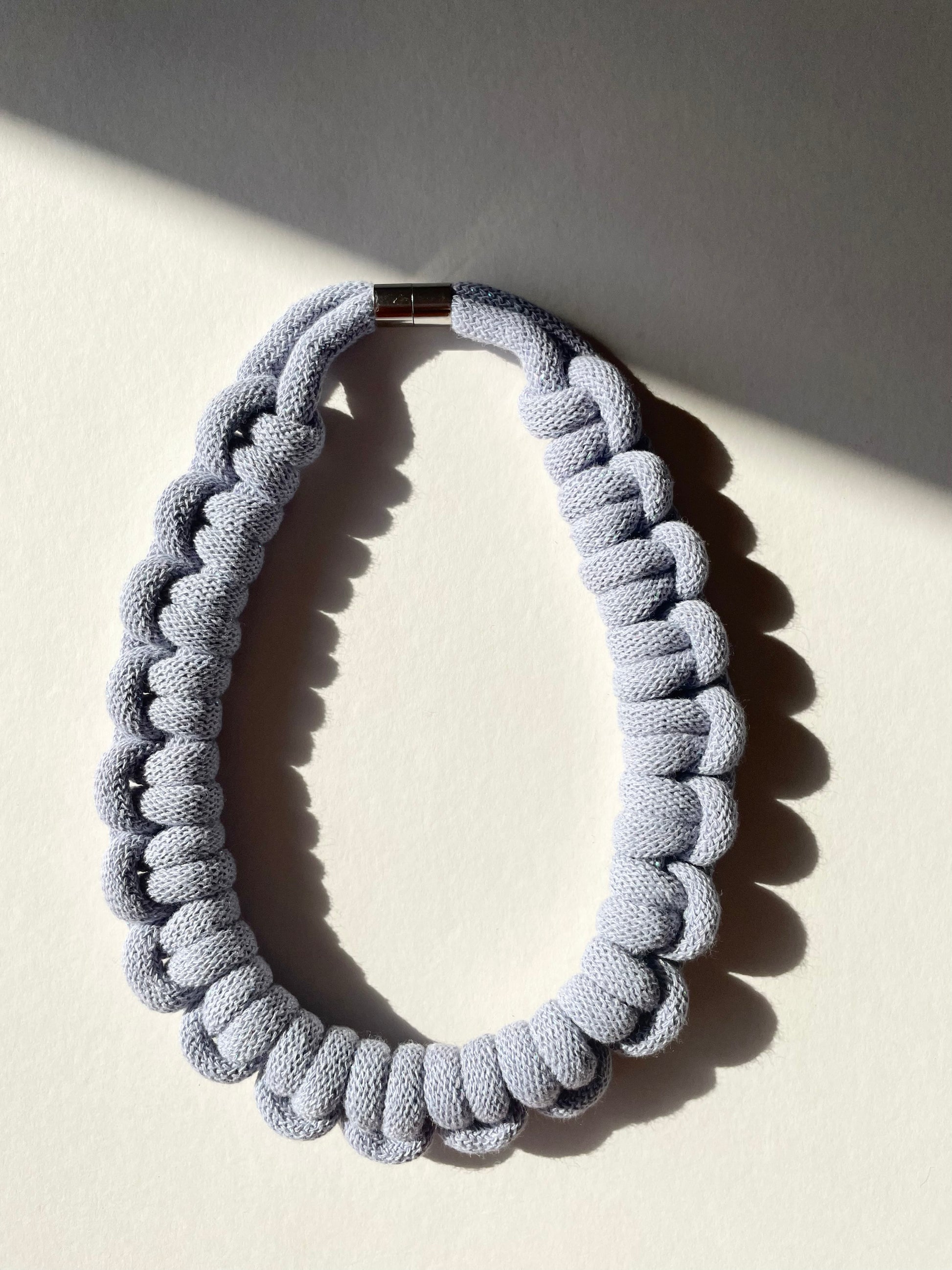Anna cotton cord necklace - Super Seconds - Knottinger