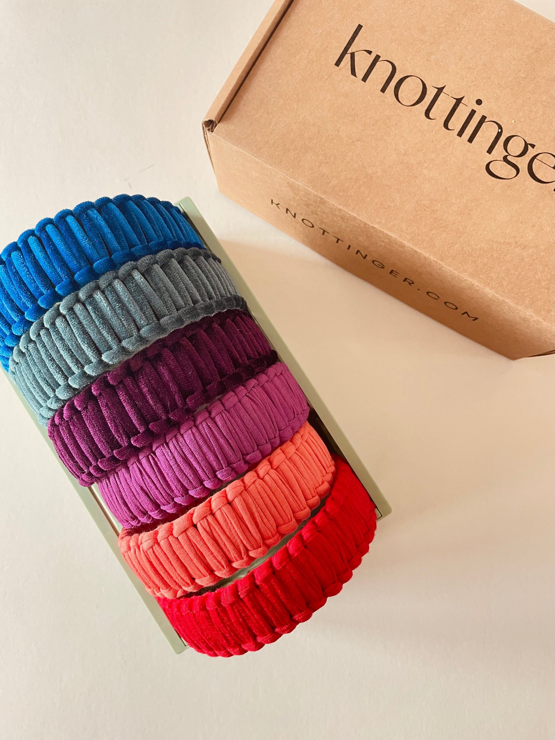 Super seconds - Recycled cotton knotted headband - Knottinger