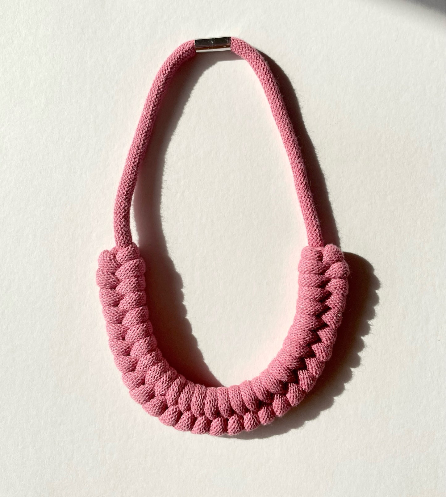 Carina cotton cord necklace - Super Seconds - Knottinger